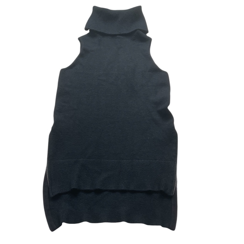 Seven Sisters Women’s Black Sleeveless Turtleneck Sweater Size XS